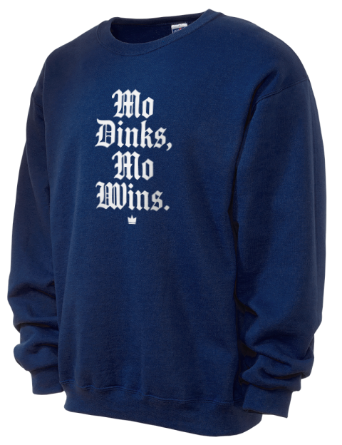 Mo Dinks Mo Wins Pickleball Unisex Crewneck Sweatshirt | Swagsta