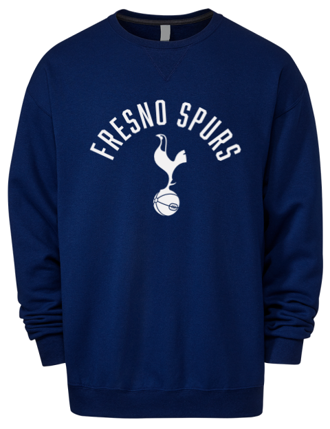 Arched Fresno Spurs Premium Unisex Crewneck Sweatshirt | Swagsta