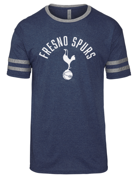 Arched Fresno Spurs Men's Tri-Blend T-Shirt | Swagsta