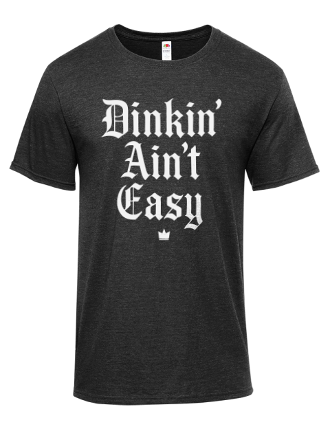 Dink'n Aint't Easy Pickleball Iconic Men's T-Shirt | Swagsta