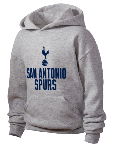 Stacked San Antonio Spurs Youth Hooded Sweatshirt | Swagsta