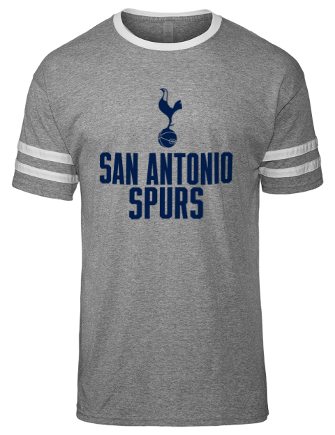 Stacked San Antonio Spurs Men's Tri-Blend T-Shirt | Swagsta