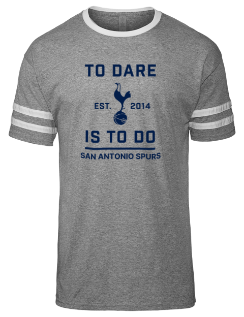 To Dare San Antonio Spurs Men's Tri-Blend T-Shirt | Swagsta