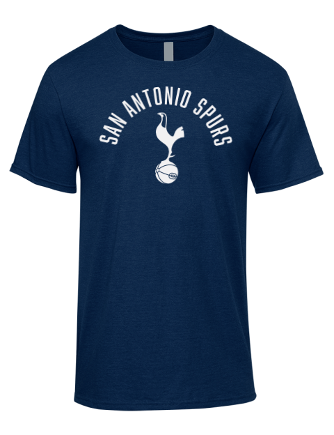 Arched San Antonio Spurs Premium Ring-Spun Cotton Unisex T-Shirt | Swagsta