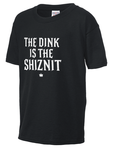 The Dink Is The Shiznit Pickleball Youth T-Shirt | Swagsta