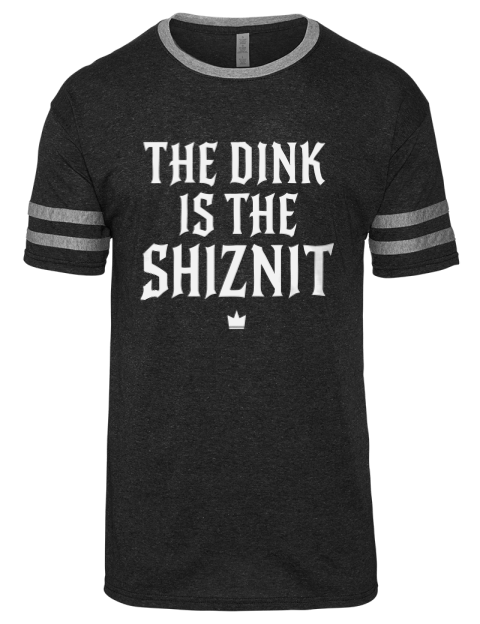 The Dink Is The Shiznit Pickleball Men's Tri-Blend T-Shirt | Swagsta