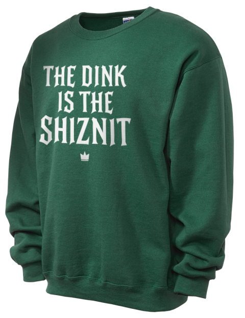 The Dink Is The Shiznit Pickleball Unisex Crewneck Sweatshirt | Swagsta