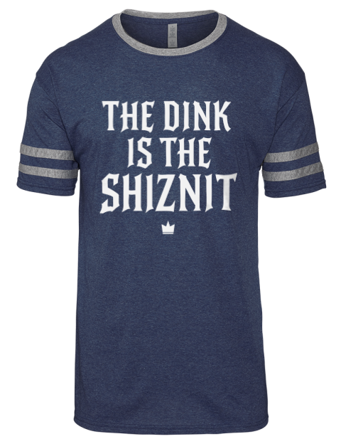 The Dink Is The Shiznit Pickleball Men's Tri-Blend T-Shirt | Swagsta