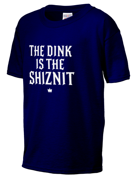 The Dink Is The Shiznit Pickleball Youth T-Shirt | Swagsta