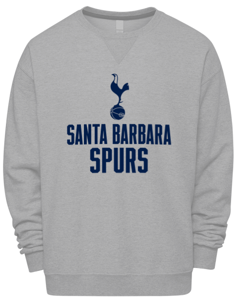 Stacked Santa Barbara Spurs Premium Unisex Crewneck Sweatshirt | Swagsta