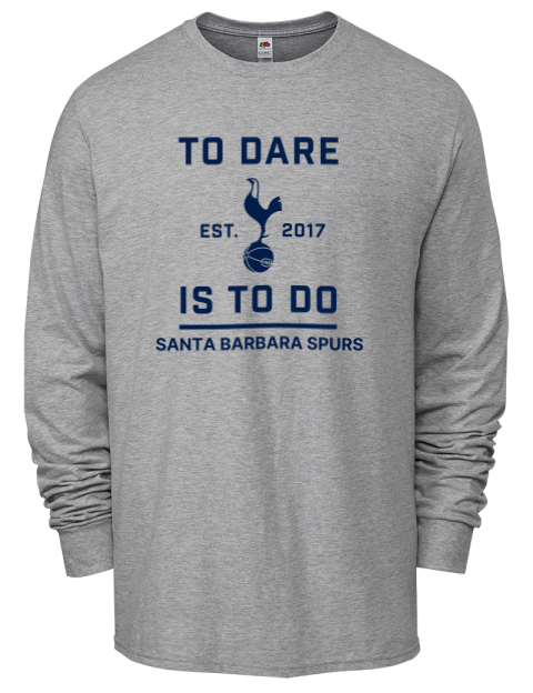 To Dare Santa Barbara Spurs Men's Long-Sleeve T-Shirt | Swagsta
