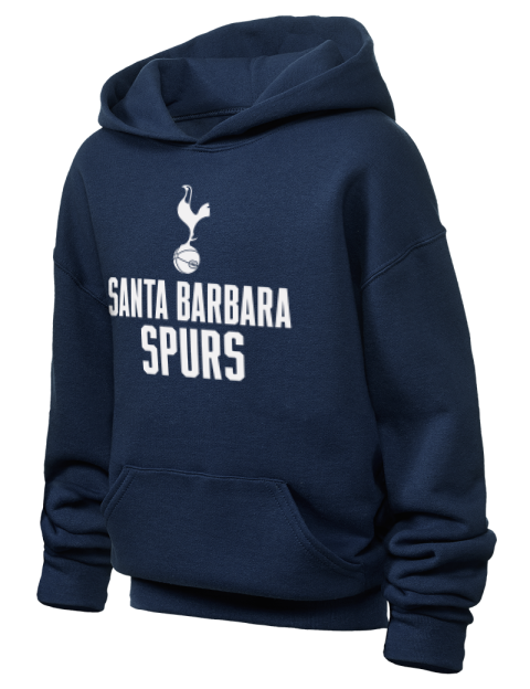 Full Stack Santa Barbara Spurs Youth Hooded Sweatshirt | Swagsta