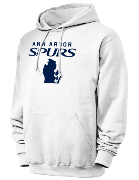 Support Ann Arbor Spurs Custom Unisex Hooded Sweatshirt | Swagsta