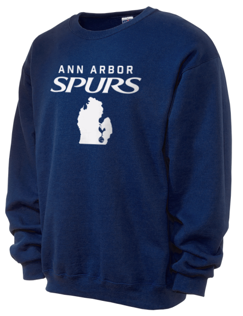 Local Ann Arbor Spurs Custom Unisex Crewneck Sweatshirt | Swagsta