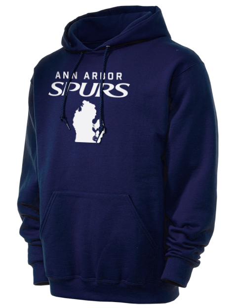 Local Ann Arbor Spurs Custom Unisex Hooded Sweatshirt | Swagsta