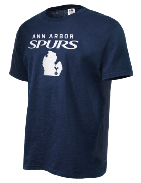 Local Ann Arbor Spurs Custom Unisex T-Shirt | Swagsta