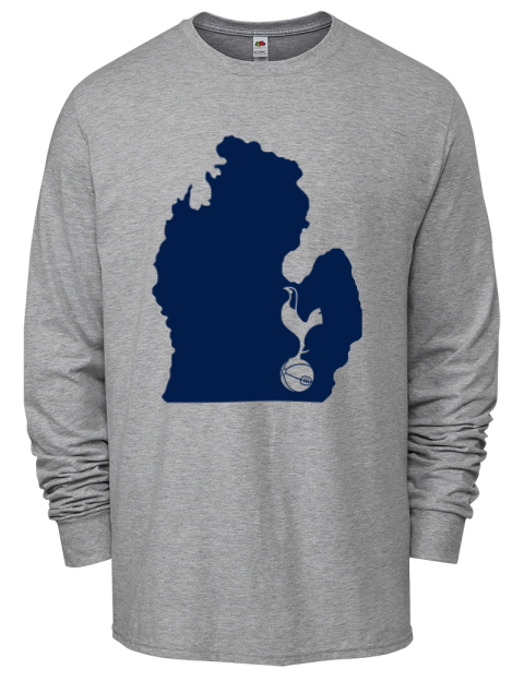 Local Club Ann Arbor Spurs Custom Men's Long-Sleeve T-Shirt | Swagsta