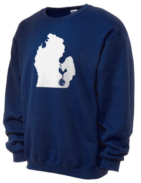 State Outline Ann Arbor Spurs Custom Unisex Crewneck Sweatshirt | Swagsta