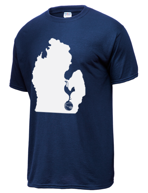 State Outline Ann Arbor Spurs Custom Dri-Power Unisex T-Shirt | Swagsta