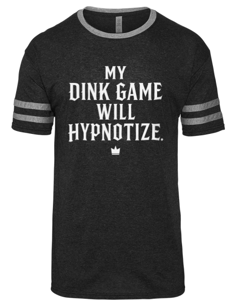 Dink Game Will Hypotize Pickleball Men's Tri-Blend T-Shirt | Swagsta