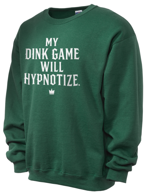 Dink Game Will Hypotize Pickleball Unisex Crewneck Sweatshirt | Swagsta