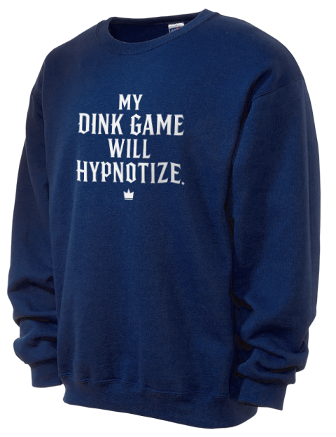 Dink Game Will Hypotize Pickleball Unisex Crewneck Sweatshirt | Swagsta