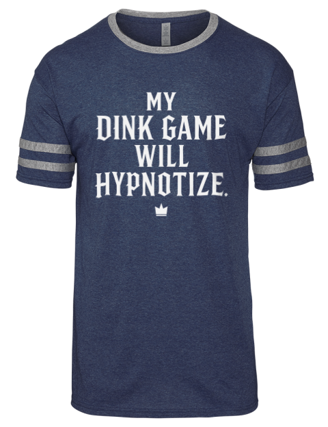 Dink Game Will Hypotize Pickleball Men's Tri-Blend T-Shirt | Swagsta