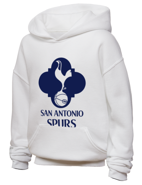 Local Club San Antonio Spurs Custom Youth Hooded Sweatshirt | Swagsta