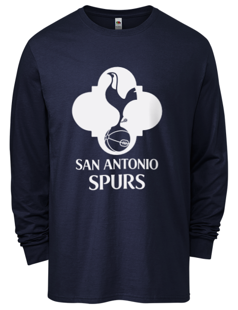 Club San Antonio Spurs Custom Men's Long-Sleeve T-Shirt | Swagsta