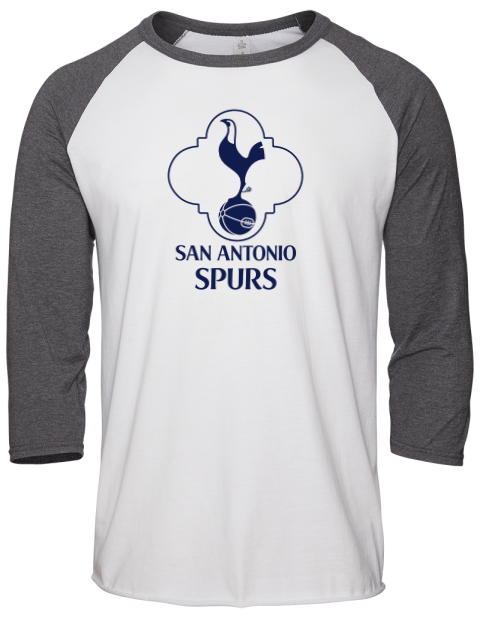 Local San Antonio Spurs Custom Unisex Premium Three-Quarter Raglan T-Shirt | Swagsta