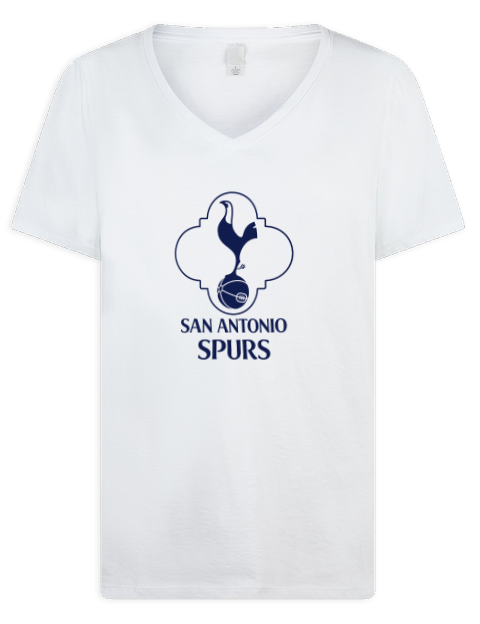 Local San Antonio Spurs Custom Premium Ladies V-Neck T-Shirt | Swagsta