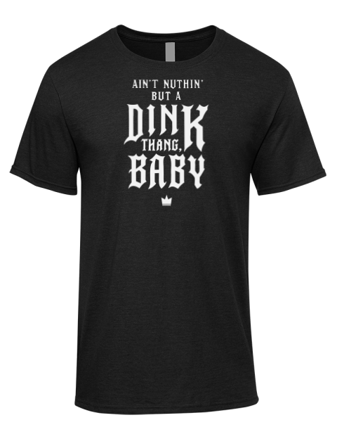 Dink Thang Baby Pickleball Premium Ring-Spun Cotton Unisex T-Shirt | Swagsta