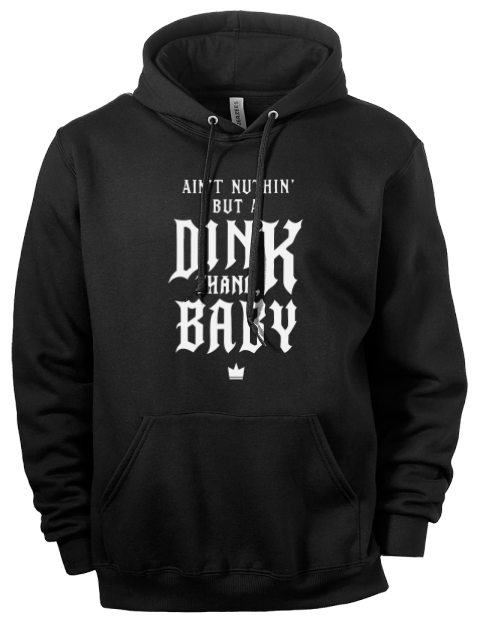 Dink Thang Baby Pickleball Eco Premium Unisex Hooded Sweatshirt | Swagsta