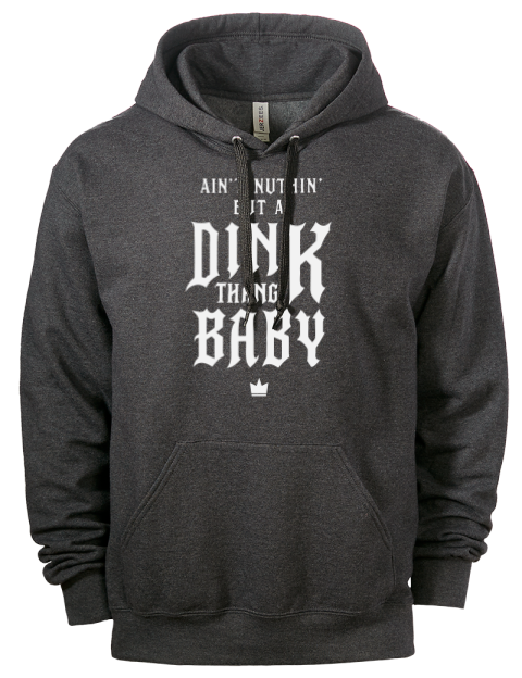 Dink Thang Baby Pickleball Eco Premium Unisex Hooded Sweatshirt | Swagsta