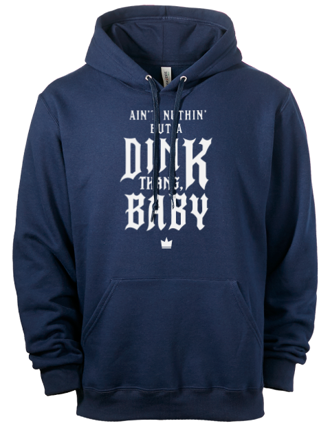 Dink Thang Baby Pickleball Eco Premium Unisex Hooded Sweatshirt | Swagsta