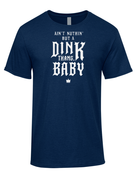 Dink Thang Baby Pickleball Premium Ring-Spun Cotton Unisex T-Shirt | Swagsta