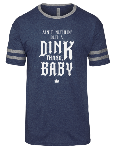 Dink Thang Baby Pickleball Men's Tri-Blend T-Shirt | Swagsta