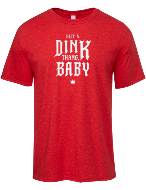 Dink Thang Baby Pickleball Premium Ring-Spun Cotton Unisex T-Shirt | Swagsta