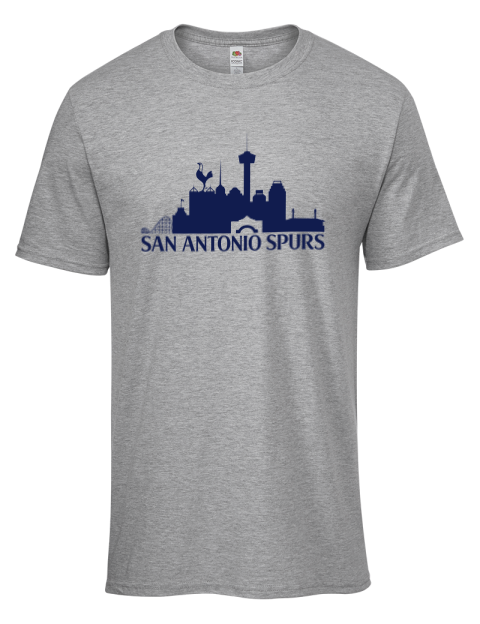 Bridge San Antonio Spurs Custom Men's Premium T-Shirt | Swagsta