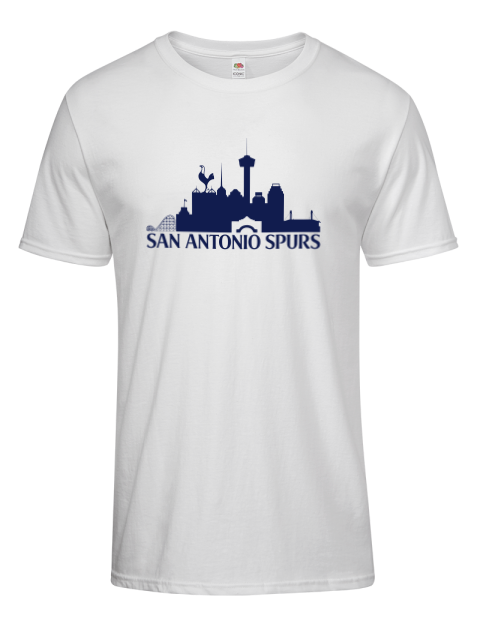 Bridge San Antonio Spurs Custom Men's Premium T-Shirt | Swagsta