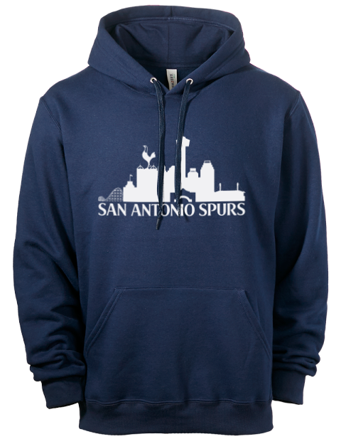 Bridge Lite San Antonio Spurs Custom Eco Premium Unisex Hooded Sweatshirt | Swagsta