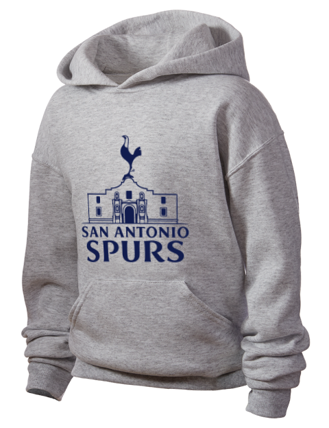 Alamo San Antonio Spurs Custom Youth Hooded Sweatshirt | Swagsta