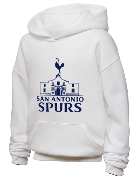 Alamo San Antonio Spurs Custom Youth Hooded Sweatshirt | Swagsta