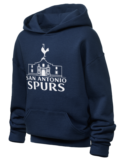 Alamo Lite San Antonio Spurs Custom Youth Hooded Sweatshirt | Swagsta