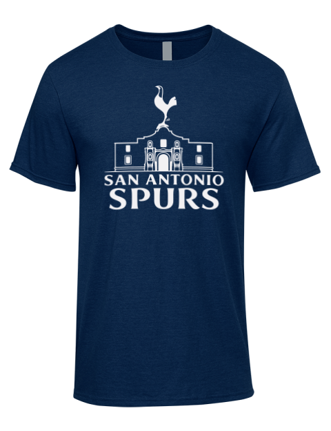 Alamo Lite San Antonio Spurs Custom Premium Ring-Spun Cotton Unisex T-Shirt | Swagsta