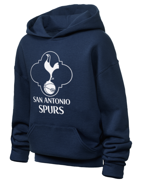 Local Lite San Antonio Spurs Custom Youth Hooded Sweatshirt | Swagsta