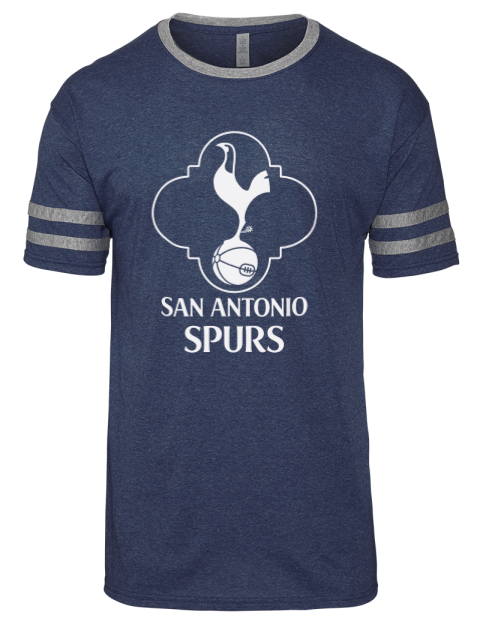Local Lite San Antonio Spurs Custom Men's Tri-Blend T-Shirt | Swagsta