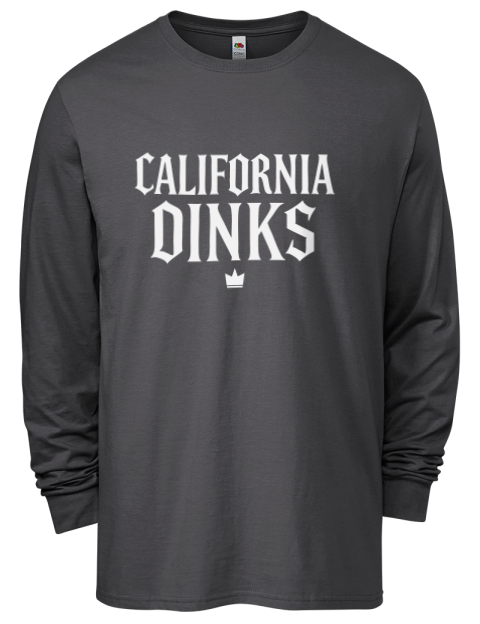 California Dinks Pickleball Men's Long-Sleeve T-Shirt | Swagsta