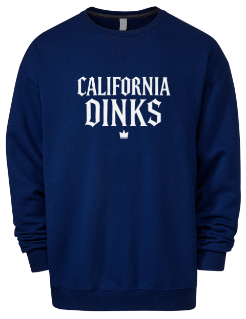 California Dinks Pickleball Premium Unisex Crewneck Sweatshirt | Swagsta