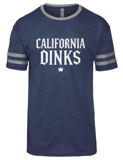 California Dinks Pickleball Men's Tri-Blend T-Shirt | Swagsta